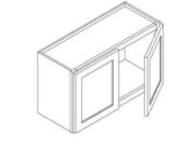 S6-W361827 - Wall Cabinets, 2Doors, No Shelf, W36" H18" D27"