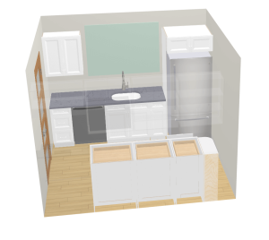 3D kitchen design
