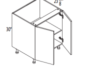 GPG-B24FDD - Base Full Door Cabinet