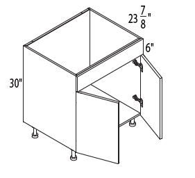 GPG-SB42 - Sink Base Cabinet