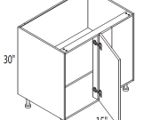 GPG-BBC36-42 - Base Blind Corner Cabinet