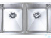 B1807 - UNDERMOUNT STAINLESS STEEL KITCHEN SINK 20MM CORNERS