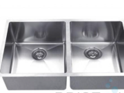 B1811 - UNDERMOUNT STAINLESS STEEL KITCHEN SINK 20 MM RADIUS CORNERS