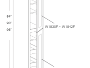 B8-WP1884 - Pantry Cabinet