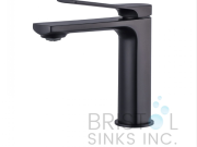 CAROLINA SINGLE HOLE VANITY FAUCET -MATTE BLACK FINISH