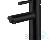 TURBANA SINGLE HOLE VANITY FAUCET-MATTE BLACK