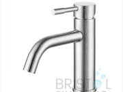 TOLEDO SINGLE HOLE VANITY FAUCET-BRUSHED NICKLE