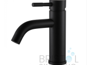 TOLEDO SINGLE HOLE VANITY FAUCET-MATTE BLACK FINISH