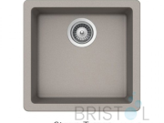 B335 VIRTUO GRANITE SINGLE UNDERMOUNT BOWL BAR/PREP/KITCHEN SINK- STONE TAUPE