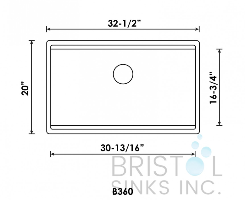 B360-VIRTUO GRANITE WORKSTATION SINGLE BOWL SINK-PEARL BLACK - Image 2