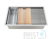 B1851 SINGLE BOWL WORKSTATION SINK